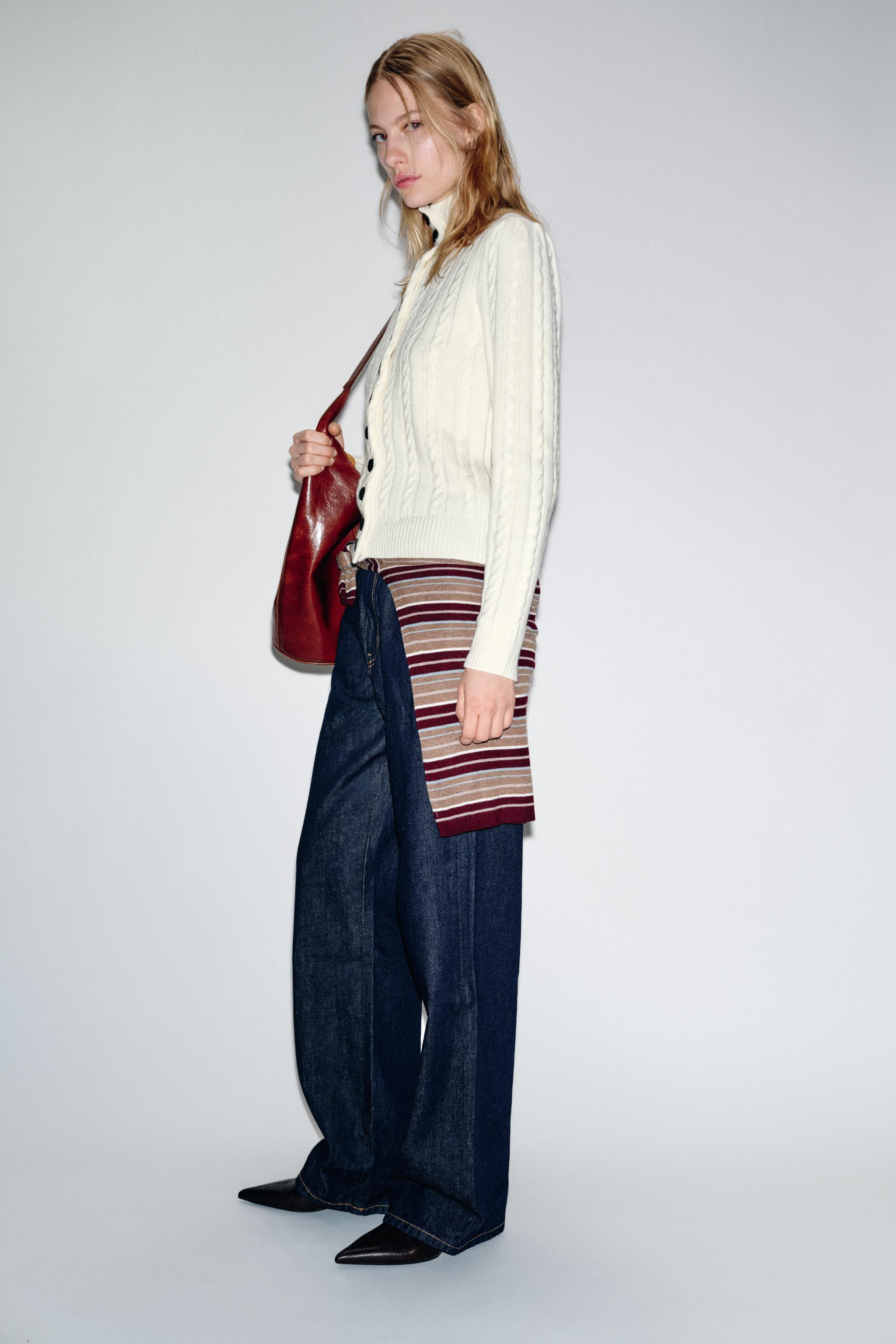 CABLE KNIT CARDIGAN | Zara US