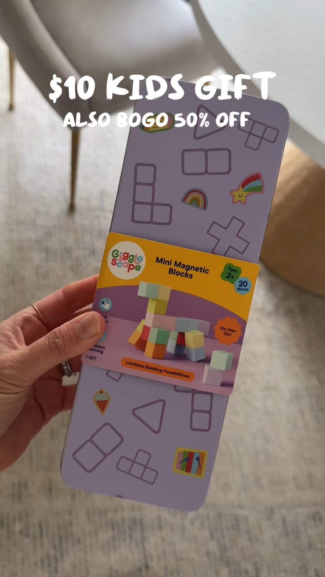 A $10 kids gift your child will want to play with. my boys love these magnetic blocks, grabbed this travel tin for Dylan (2y)! 

#LTKKids #LTKGiftGuide #LTKHoliday