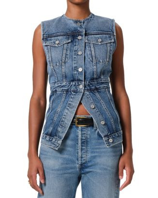 Idalene Denim Vest | Bloomingdale's (US)