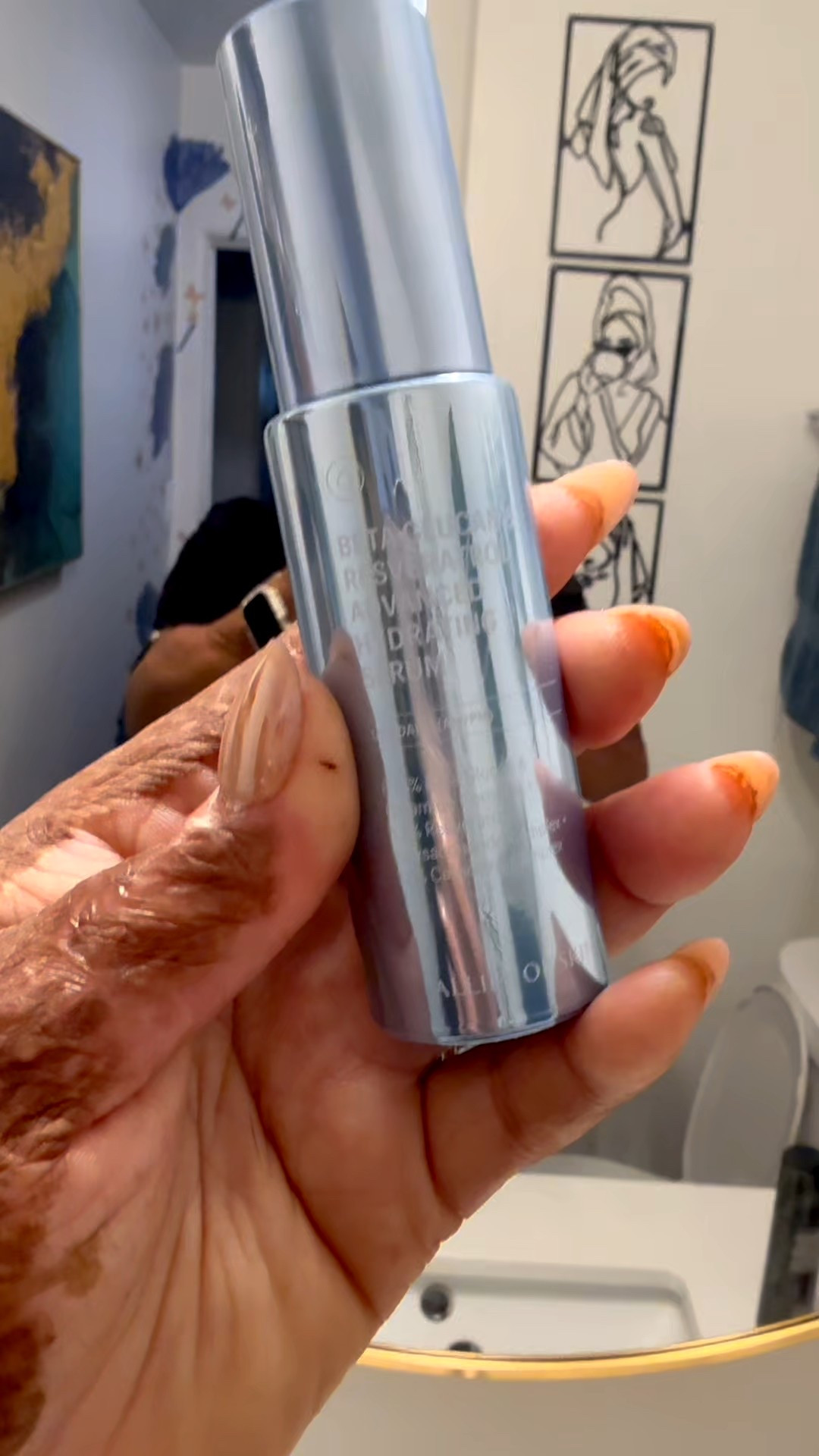 Beta Glucan & Reservatrol Advanced Hydrating Serum by Allies of Skin deeply moisturizes in a way I’ve never experienced!

I’ve always been a big fan of hyaluronic acid, but this is definitely much more hydrating. Pair it with the advanced daily treatment and lip treatment.

#LTKBeauty #LTKOver40