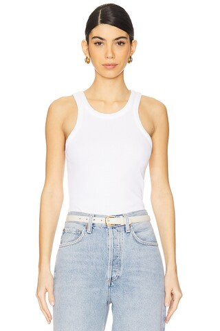 AGOLDE Rayne Tank in White from Revolve.com | Revolve Clothing (Global)