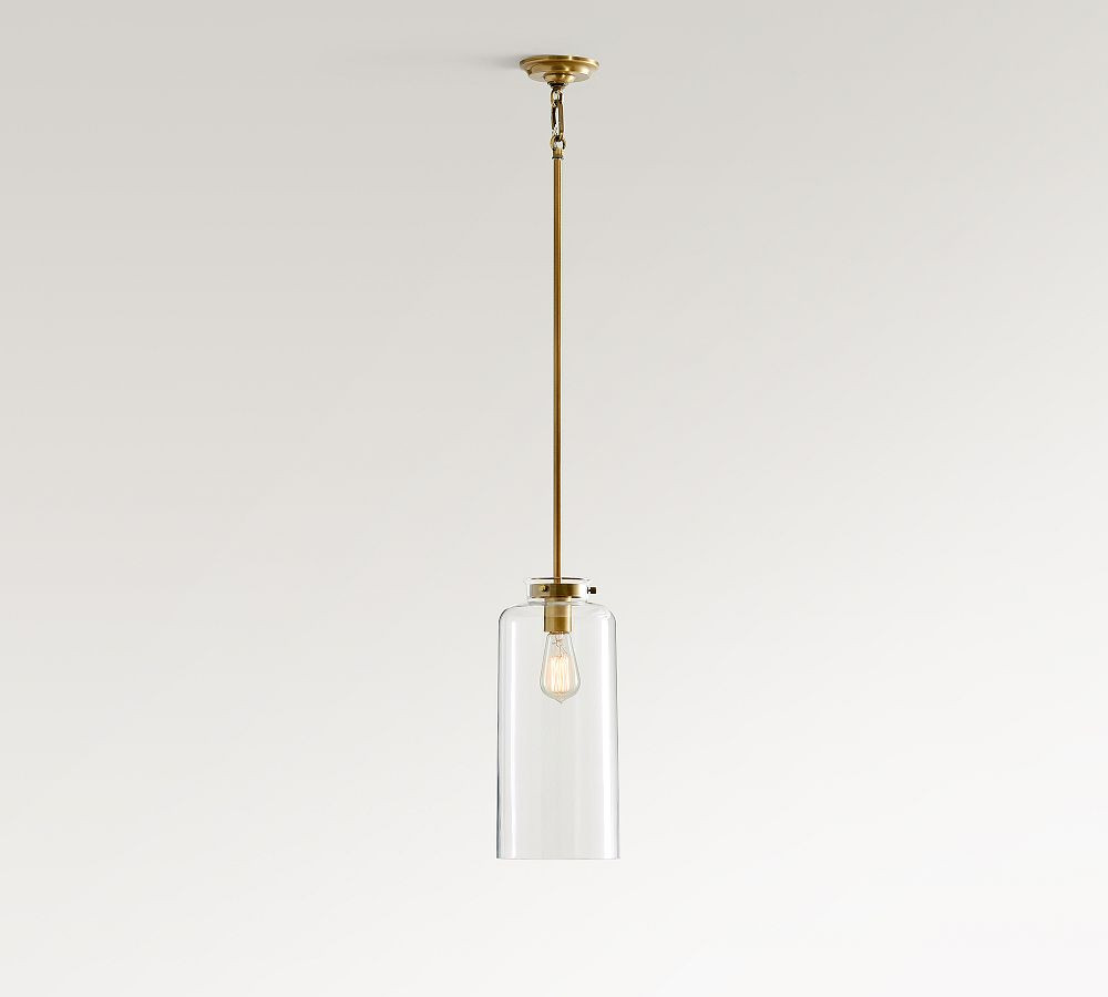 Anderson Glass Cylinder Pendant (7") | Pottery Barn (US)