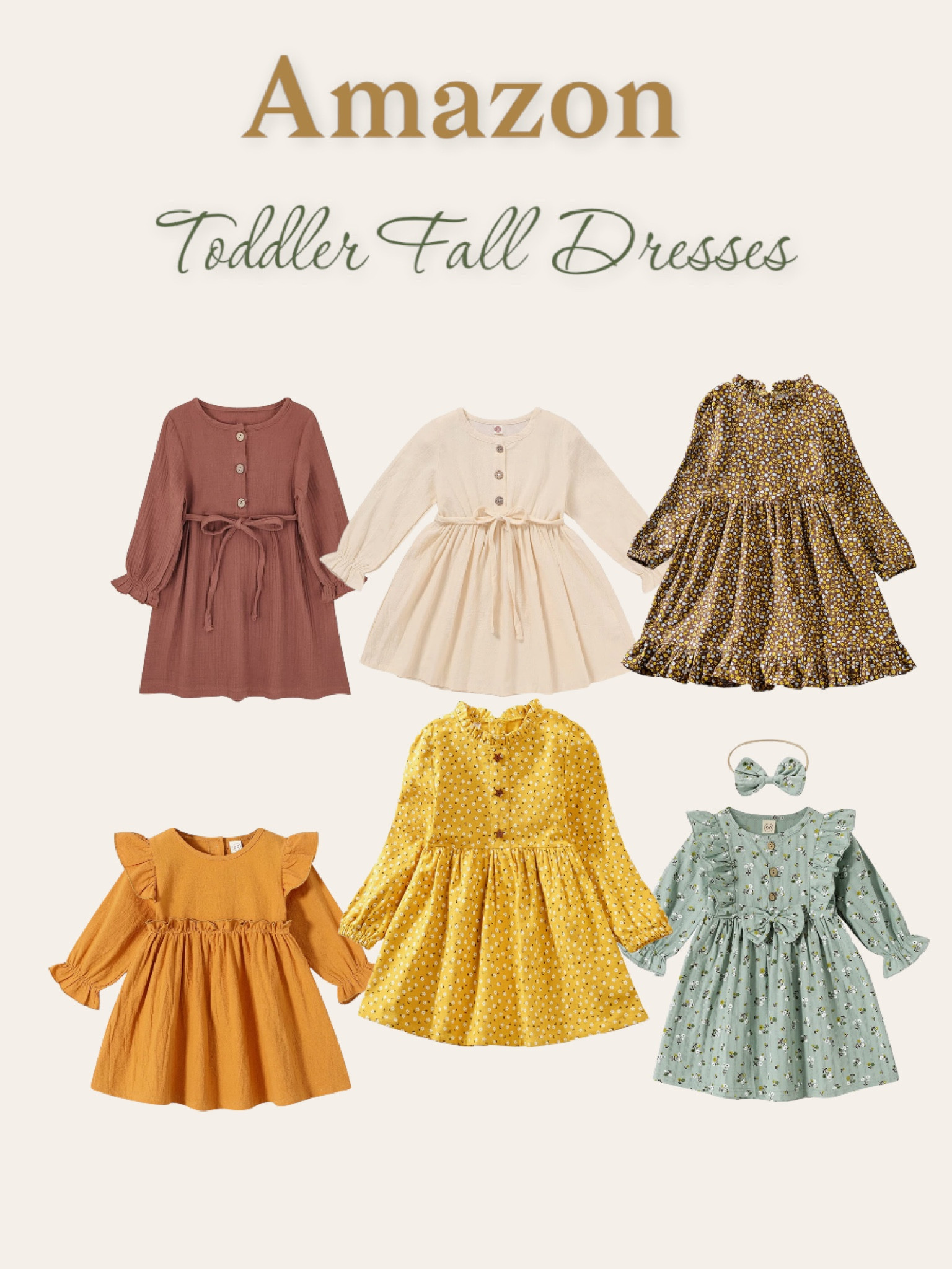 Amazon toddler dress//fall dress//toddler girl//under $20

#LTKbaby #LTKstyletip #LTKkids