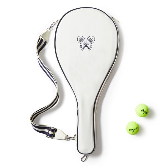 Sporty Stripe Tennis Racket Cover | Mark and Graham