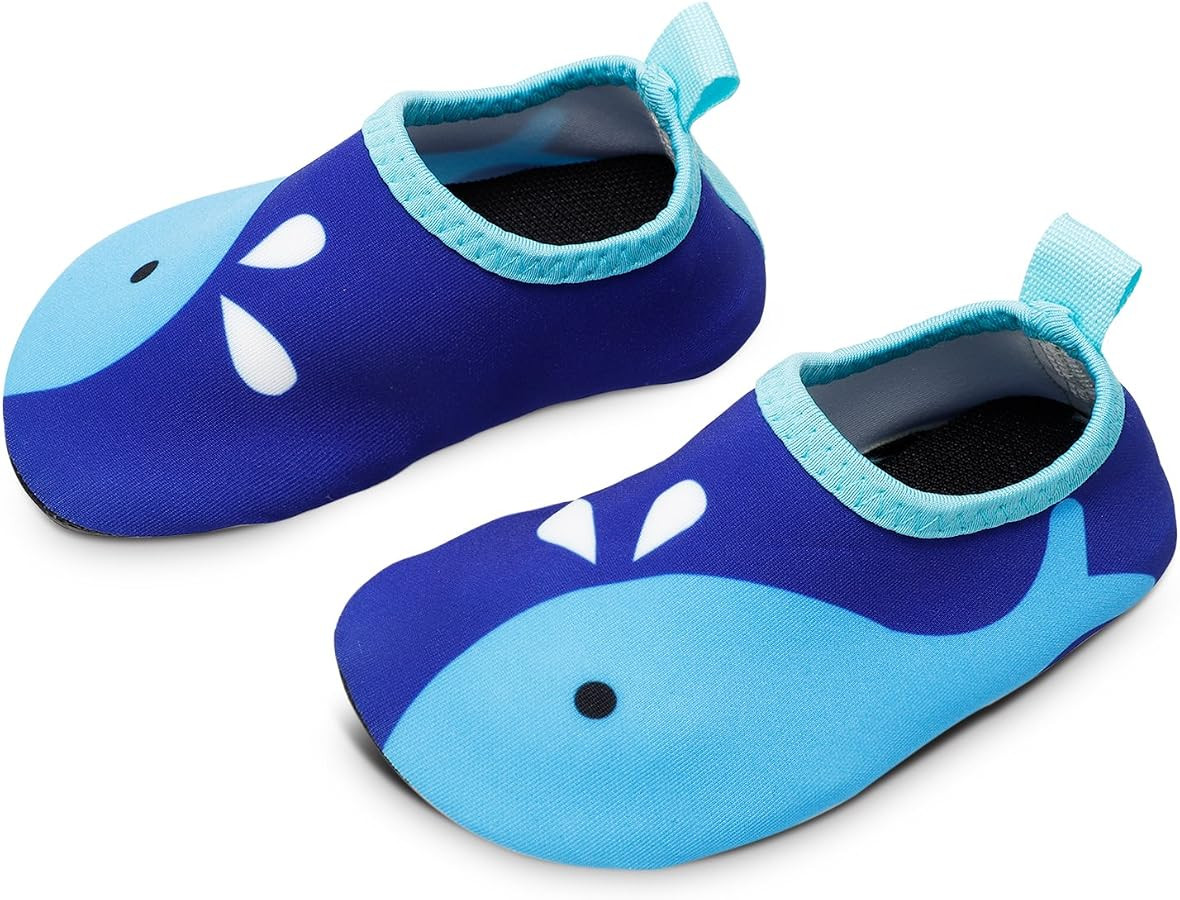 Bigib Toddler Kids Swim Water Shoes Quick Dry Non-Slip Water Skin Barefoot Sports Shoes Aqua Sock... | Amazon (US)