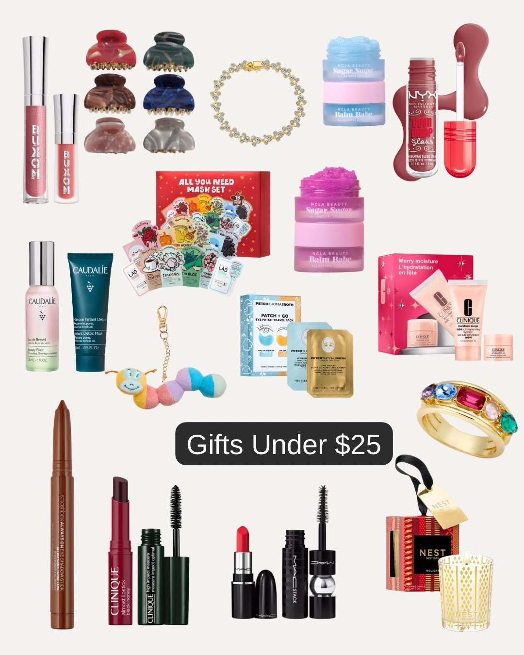 Holiday gifts under $25 #holidaygifts #giftguide #giftsunder25 #giftsforwomen #beauty #stockingstuffers #giftsforgirls #holidaygiftguide 

#LTKCyberWeek #LTKGiftGuide #LTKHoliday
