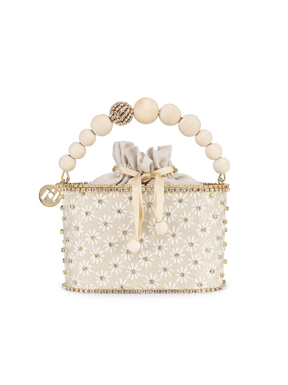 Rosantica Holli Gelsomino Crystal-Embellished Top Handle Bag | Saks Fifth Avenue