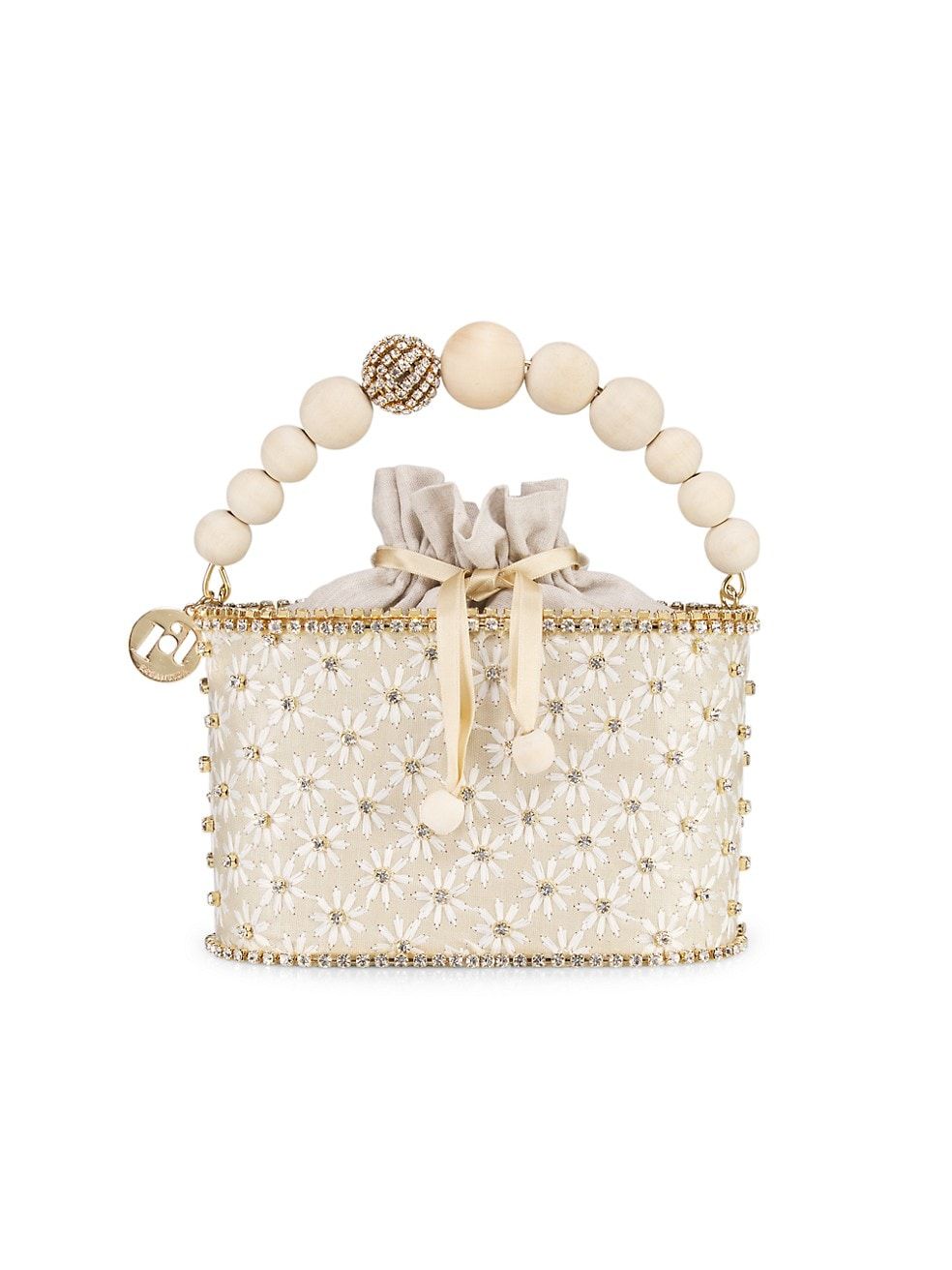 Rosantica Holli Gelsomino Crystal-Embellished Top Handle Bag | Saks Fifth Avenue