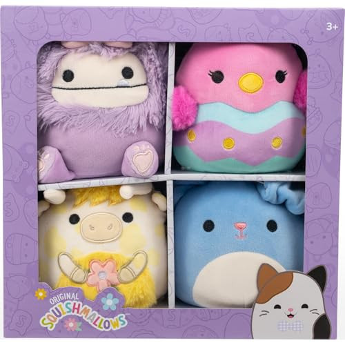 Squishmallows Original Easter 4-Pack – Official Jazwares Plush Box Set (Little) | Amazon (US)