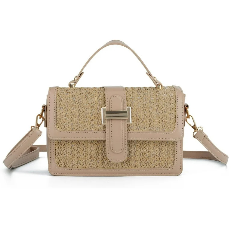 Summer Purse for Women 2025 Woven Vacation Handbags Straw Crossbody Bag for Spring Beach | Walmart (US)