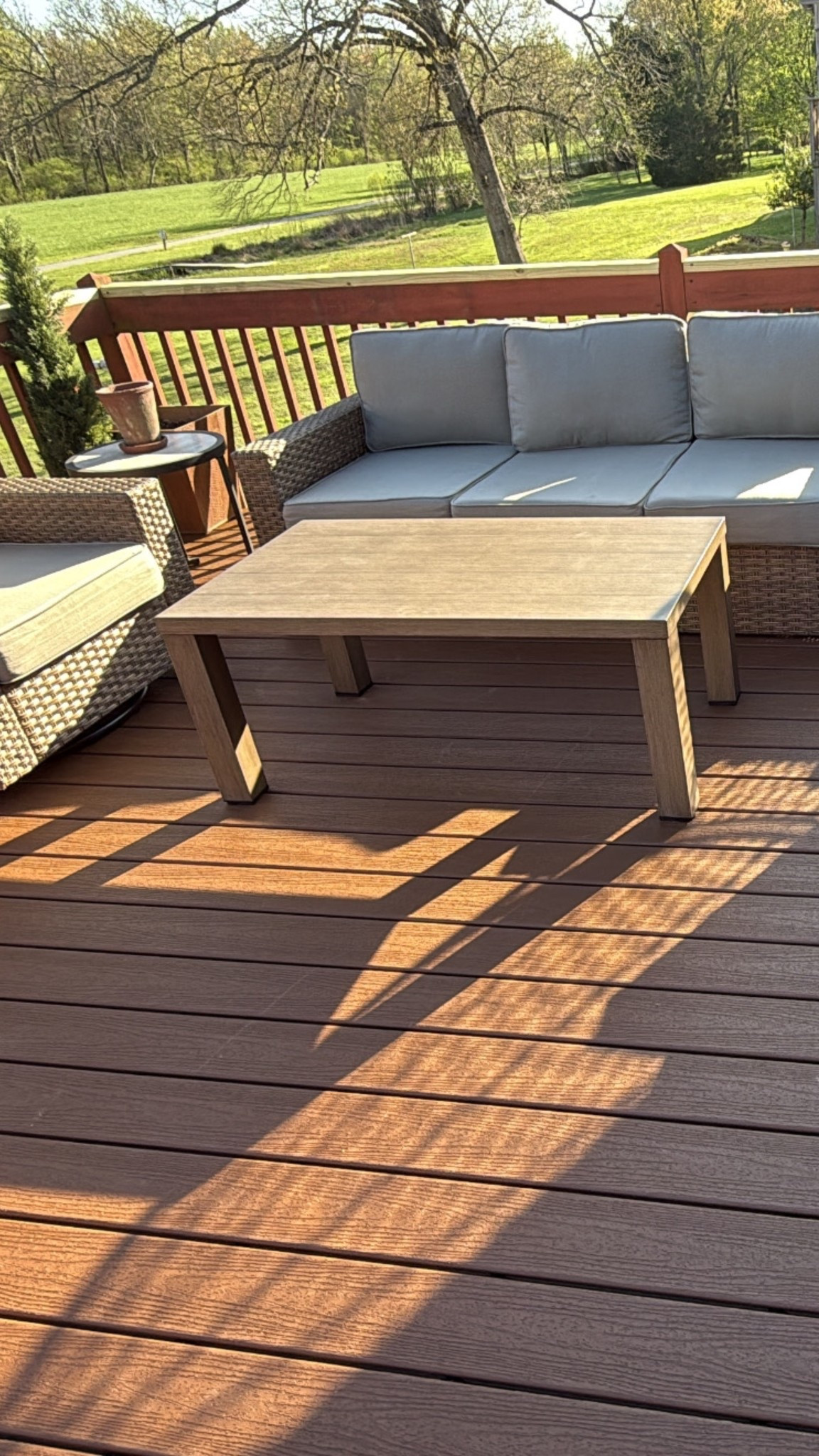 Our new patio set! On sale