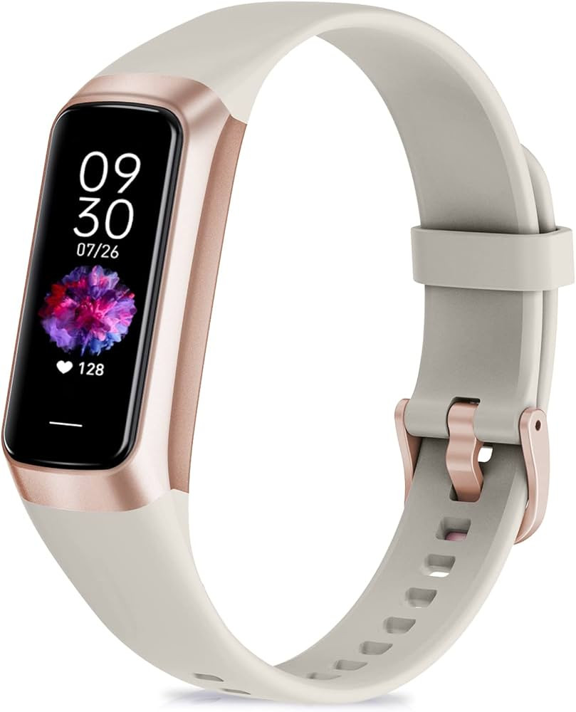 Fitness Tracker with 24/7 Heart Rate, Blood Oxygen Blood Pressure Sleep Monitor, Activity Tracker... | Amazon (US)