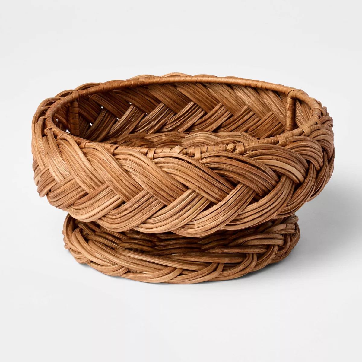 Braided Woven Rattan Wine Coaster - Threshold™ designed with Studio McGee | Target