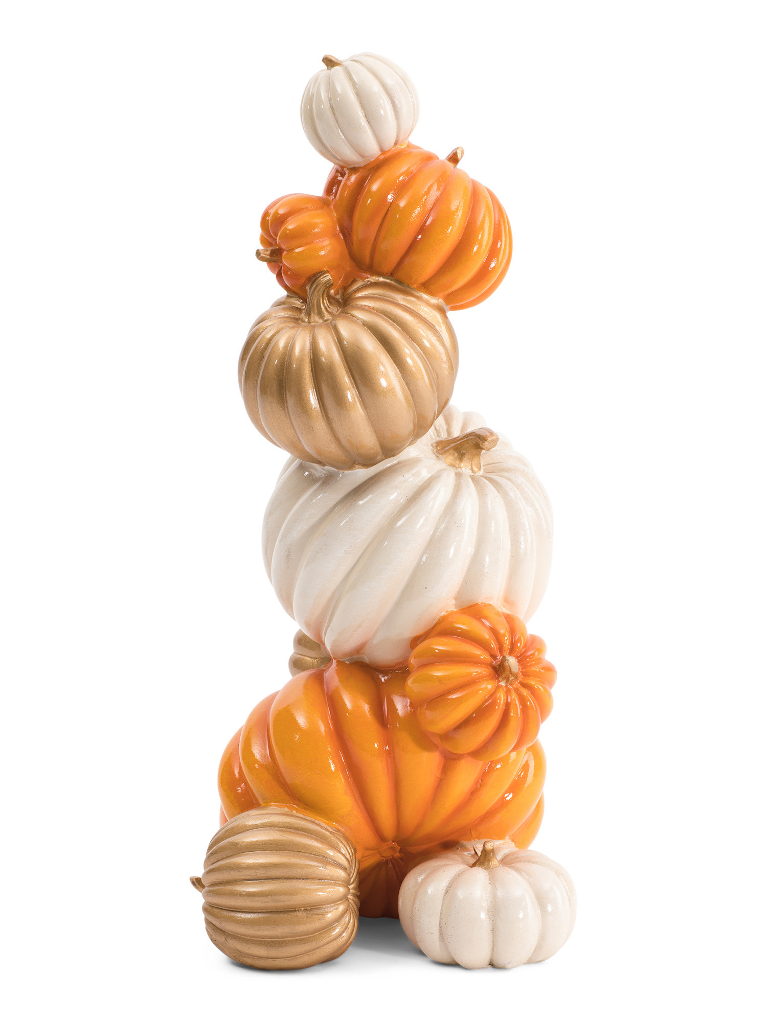 16in Multicolor Stacked Pumpkins | Pillows & Decor | Marshalls | Marshalls