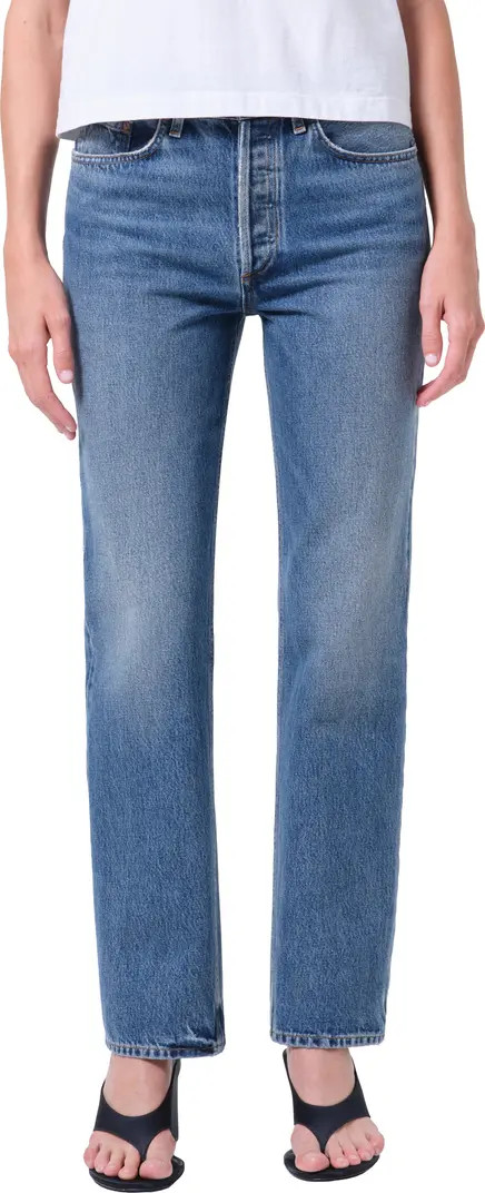 AGOLDE Lana High Waist Straight Leg Jeans | Nordstrom | Nordstrom
