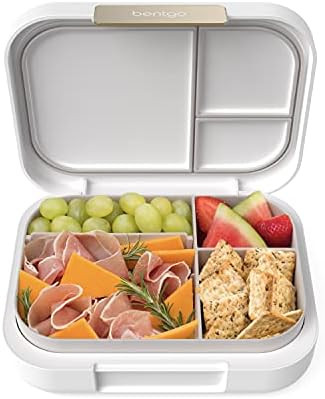 Bentgo® Modern - Versatile 4-Compartment Bento-Style Lunch Box, Leak-Resistant, Ideal for On-the... | Amazon (US)