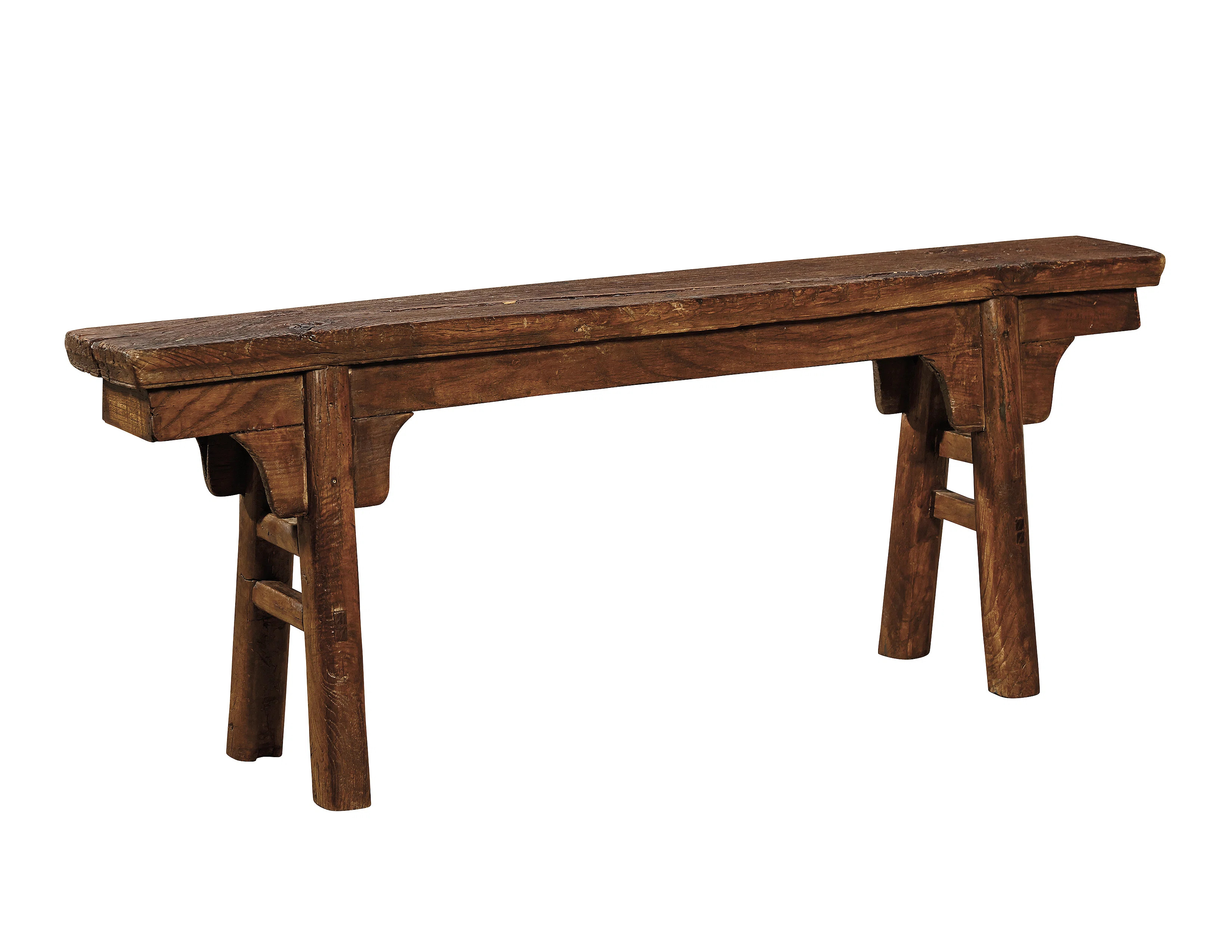 Furniture Classics Peasant Wood Bench & Reviews | Perigold | Perigold