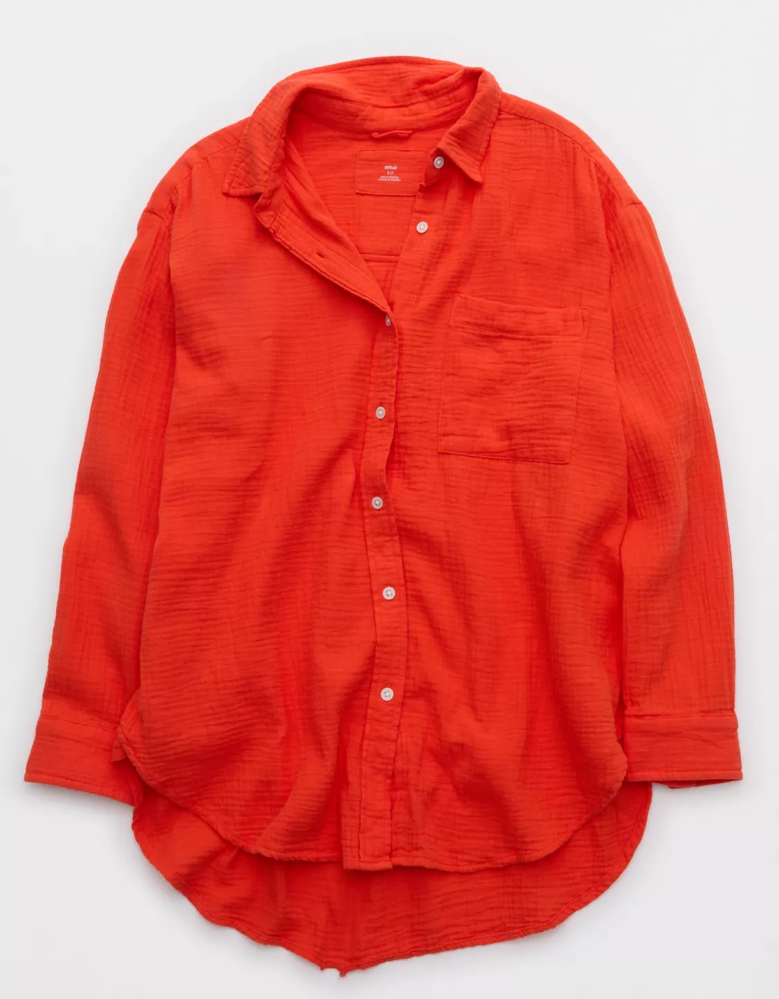 Aerie Day-Off Cover Up Shirt | Aerie