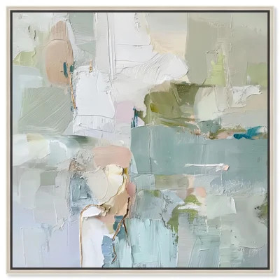 Jade Sweep I Canvas Minimal Abstracts by Art Remedy | Wayfair North America