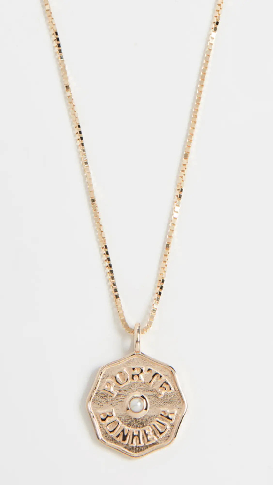 Marlo Laz 14k Mini PB Coin Necklace | Shopbop | Shopbop