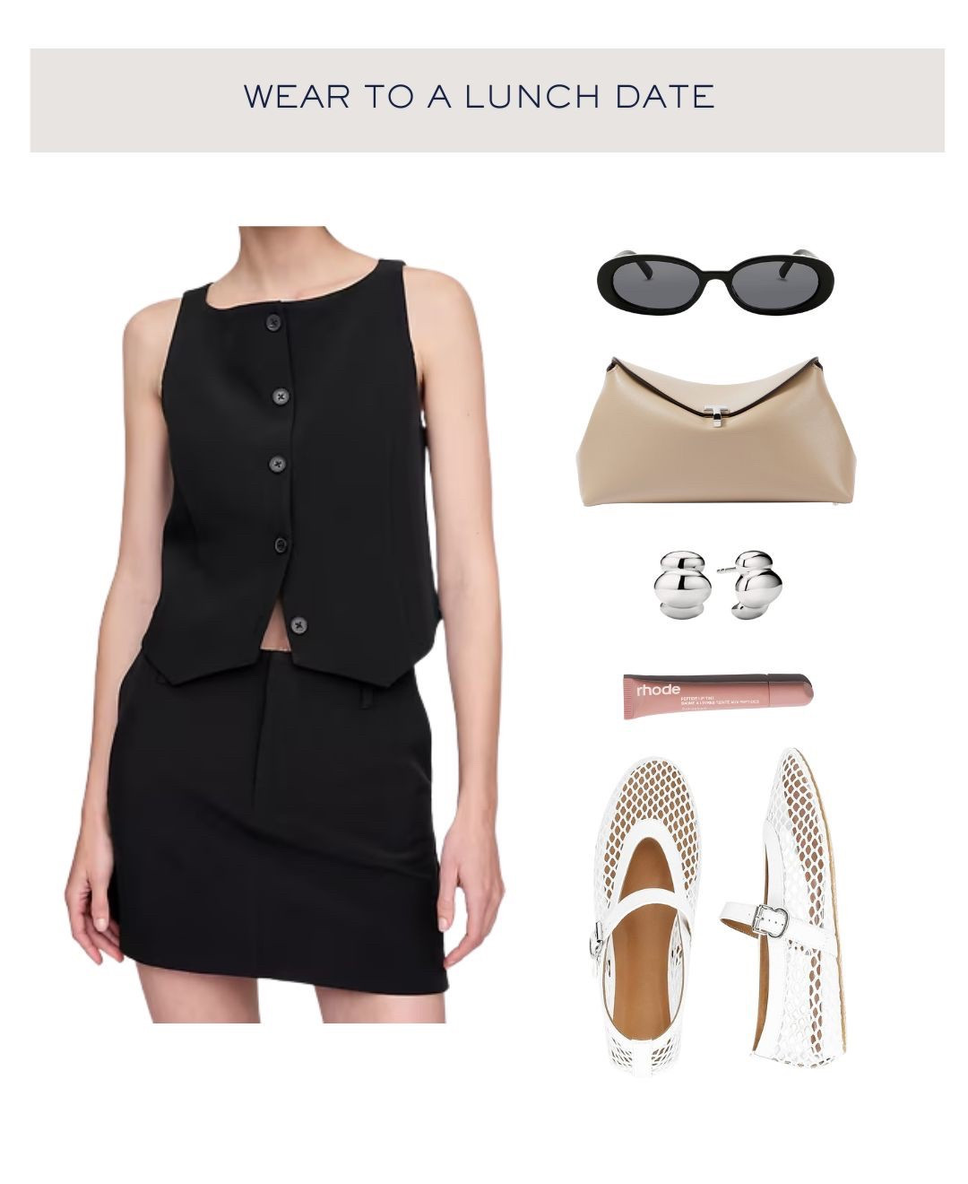 What to wear to a lunch date 🖤 


Outfit idea, easy outfit, everyday outfit, ootd, wear to lunch, wear to work, cool mom, elevated chic outfit, outfit styling, curated outfits 