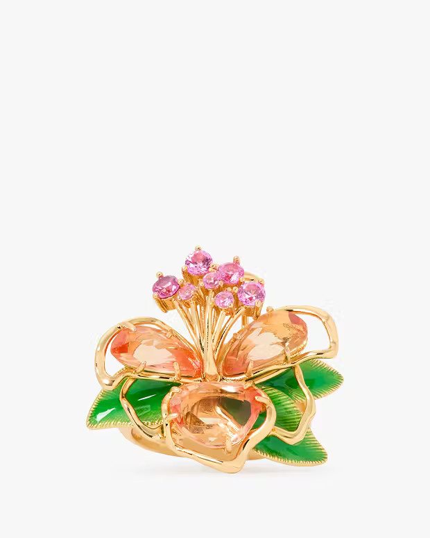 Paradise Flower Cocktail Ring | Kate Spade (US)