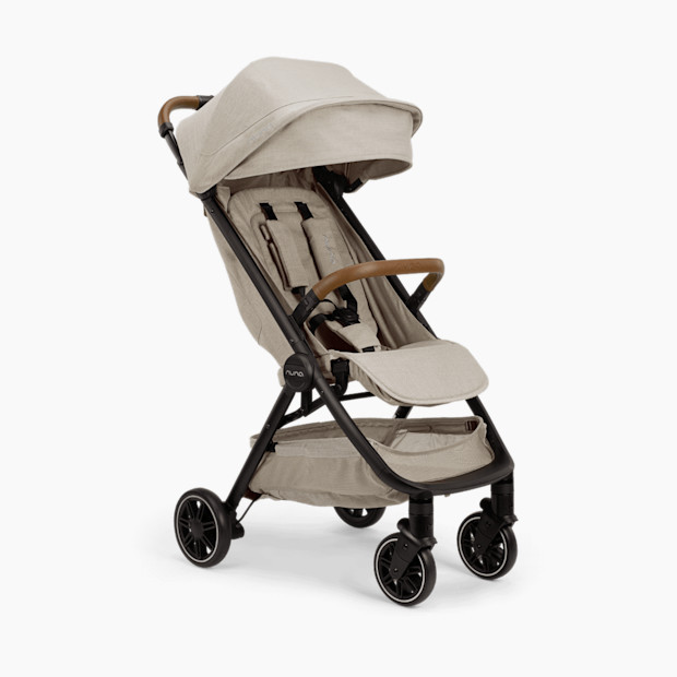 Nuna TRVL Easy Fold Compact Stroller & Carry Bag in Hazelwood Size 32.5"" x 20.25"" x 44 | Babylist