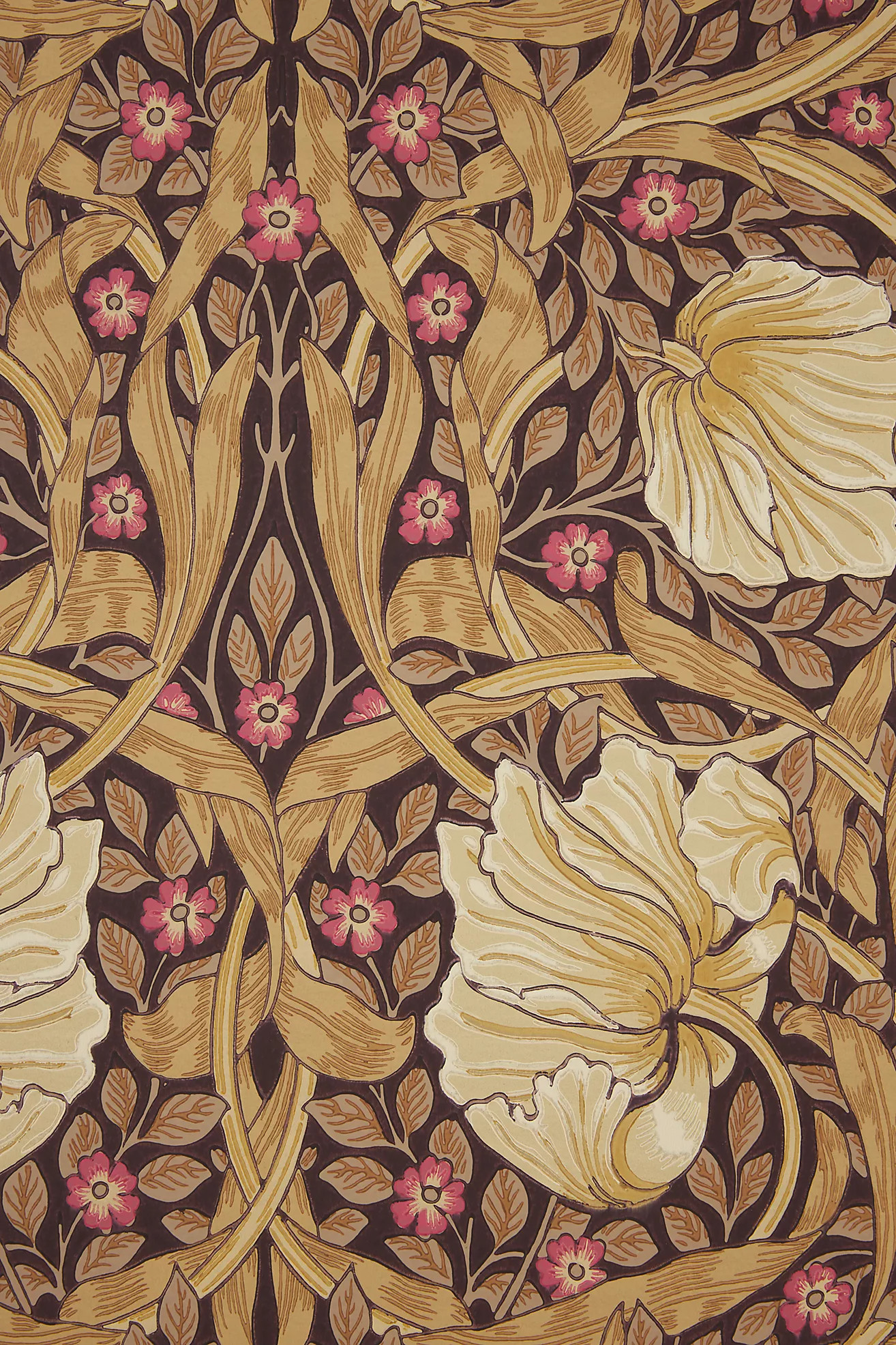 Morris & Co. Pimpernel Wallpaper | Anthropologie (US)
