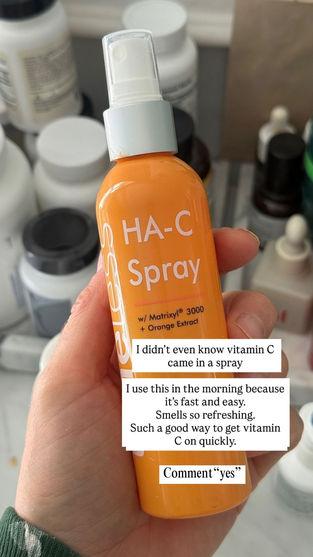 I didn’t even know vitamin C could come in a spray until I found this. I’ve been using it in the morning when I want something quick and easy, and I love how refreshing it feels. Such an easy little addition to my routine. 

 #LTKselfcare #LTKBeauty