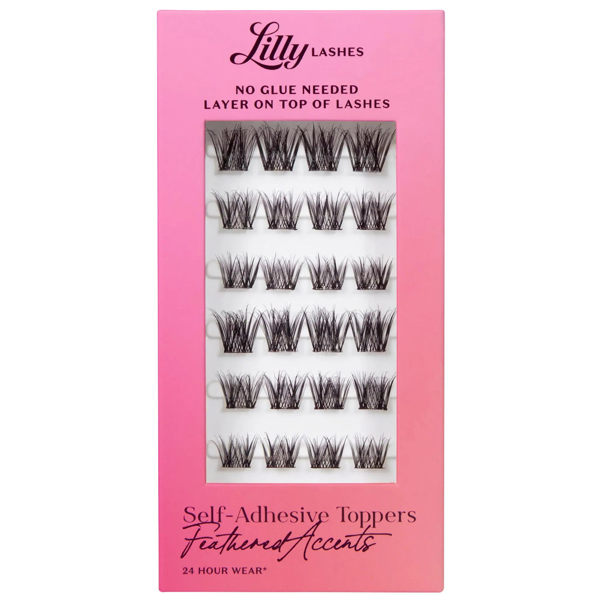Lilly Lashes Self-Adhesive Lash Toppers Feathered Accents | Sephora (US)