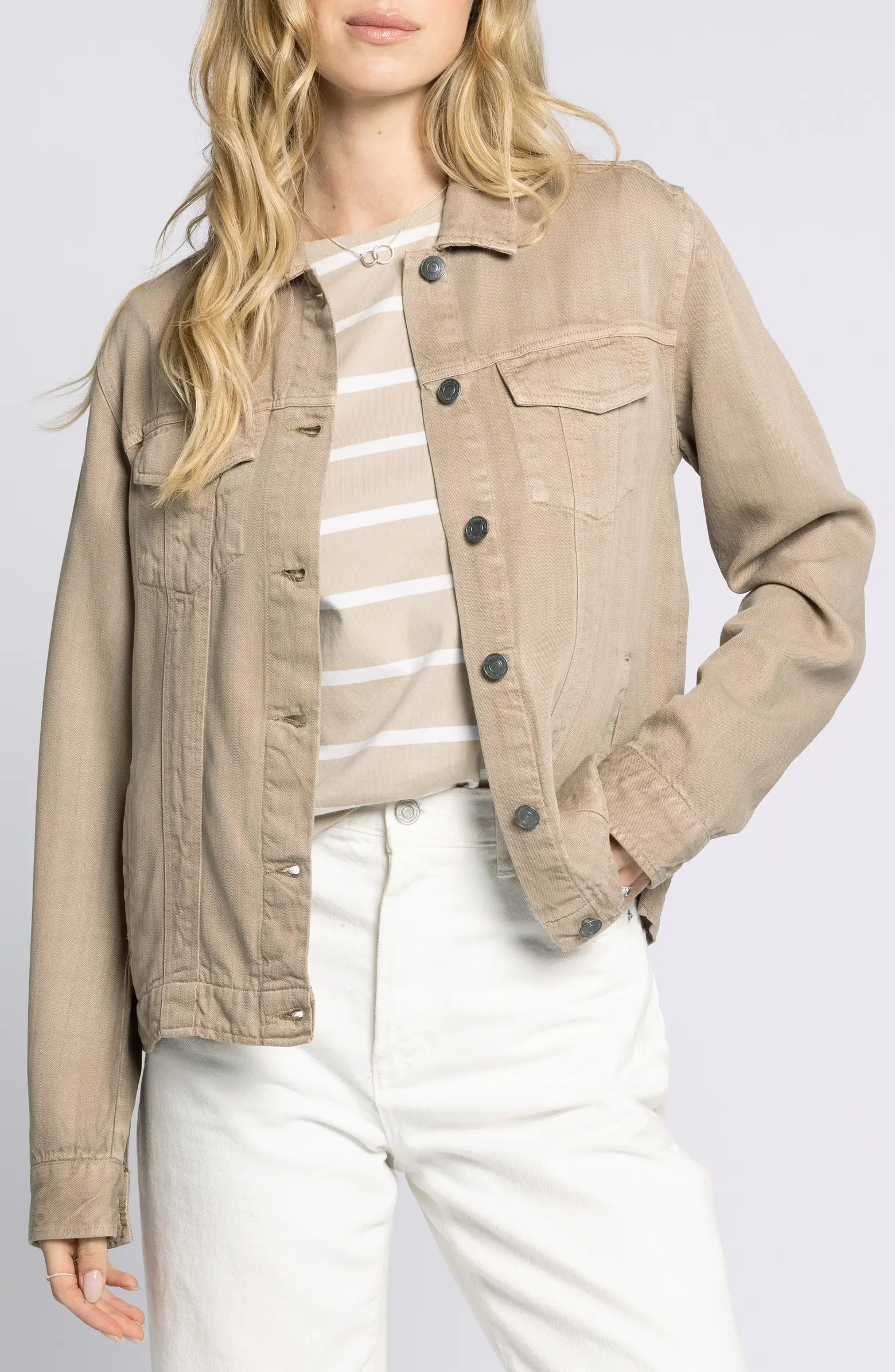 Jackie Denim Trucker Jacket | Nordstrom