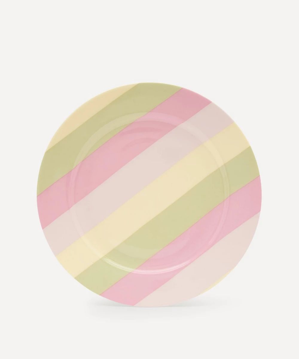 Sorbet Stripe Bone China Side Plate | Liberty London (UK)