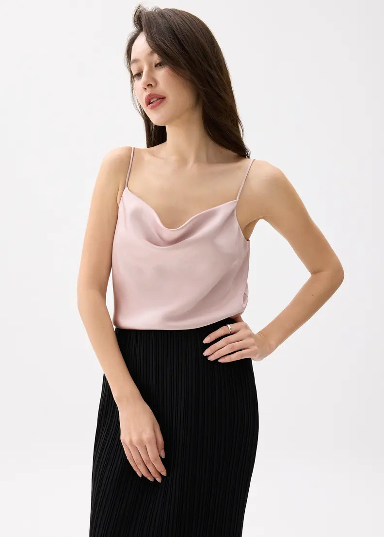 Sophia Cowl Neck Camisole Top | Love, Bonito USA