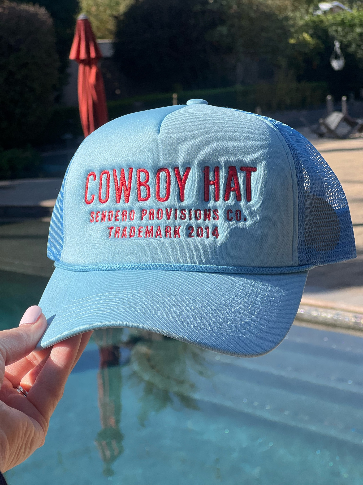 Cutest little Cowboy Hat! 
#summerhats #truckerhat #countryconcert #cowboyhat