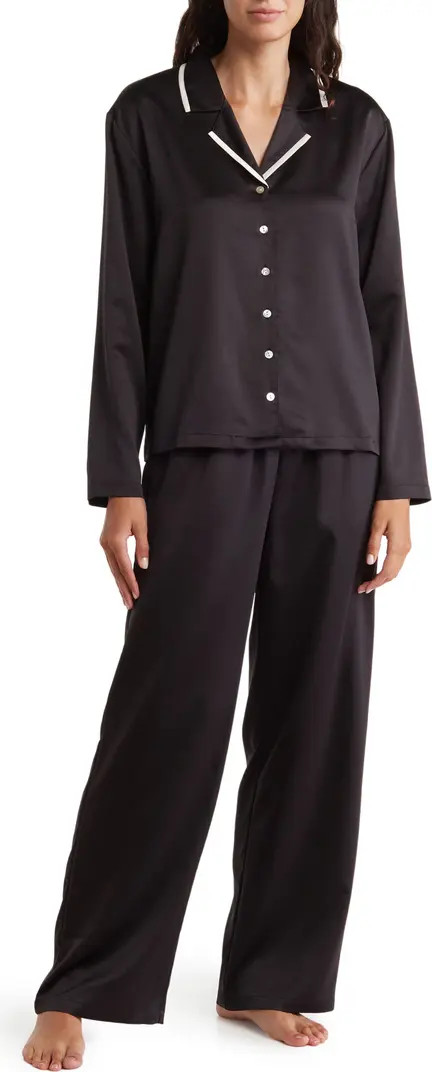 Classic Satin Pajama 2-Piece Set | Nordstrom Rack