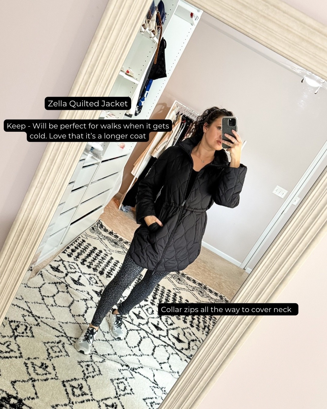 Zella coat that I picked up from the #Nsale. Wearing size small 

#LTKActive #LTKSaleAlert