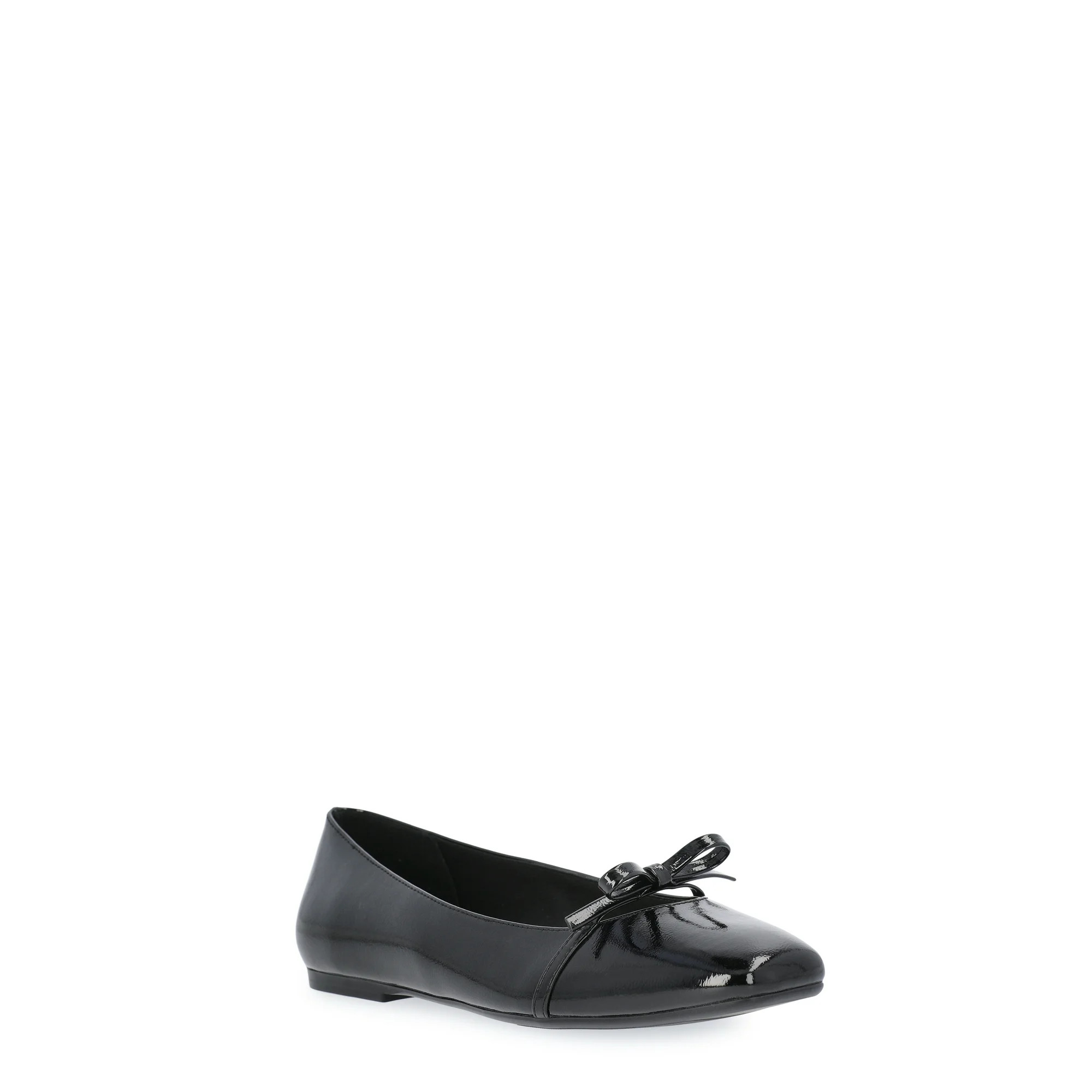 Free Assembly Women's Ballet Flats with Front Bow | Walmart (US)