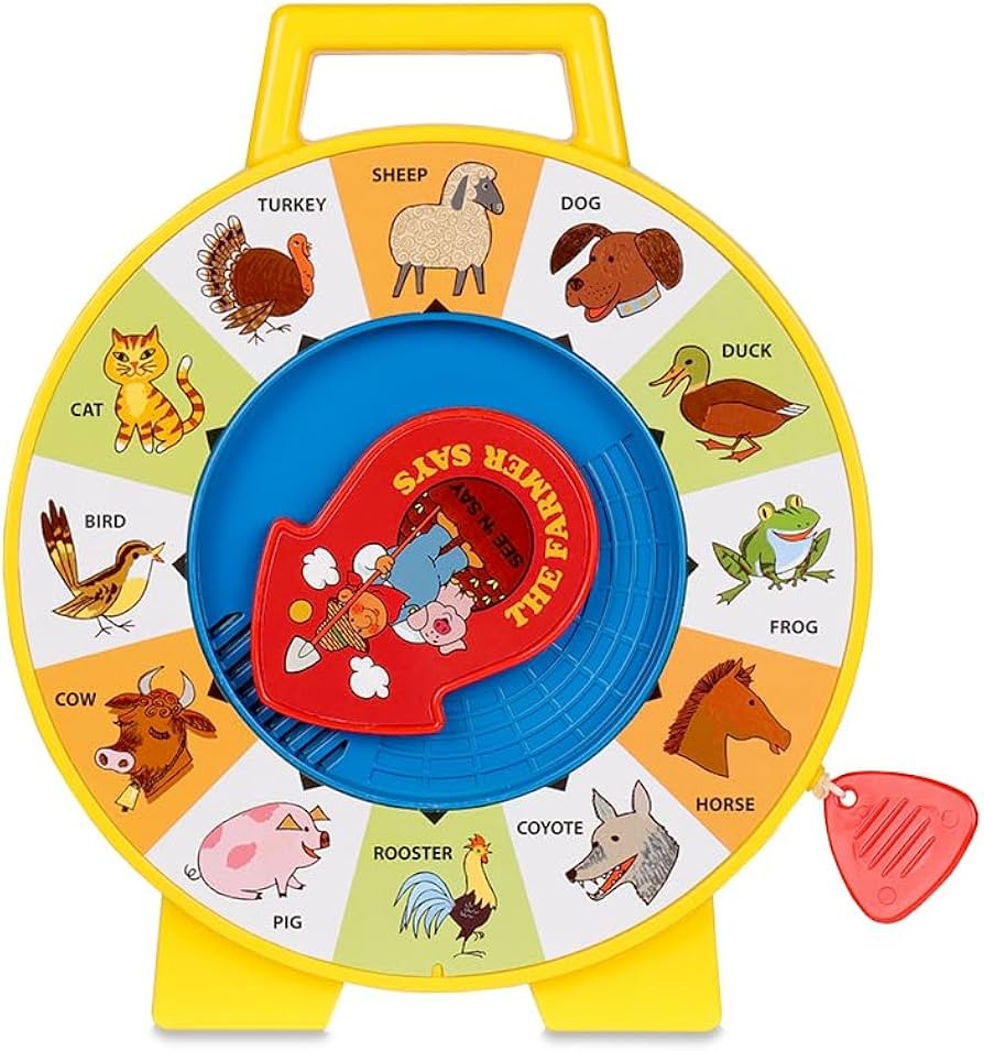 Fisher Price Classics - Farmer Says See 'n Say - Vintage Learning Toy, Sounds and Animals, Intera... | Amazon (US)