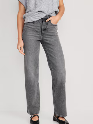 Extra High-Waisted Wide-Leg Jeans | Old Navy (US)