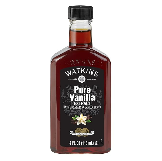 Watkins Pure Vanilla Extract, with Madagascar Vanilla Beans, Non-GMO, Kosher, 4 oz. Bottle, 1-Pac... | Amazon (US)