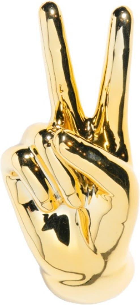 Plus Gold Peace Hand Wall Mount - 9" Tall | Nordstrom Rack