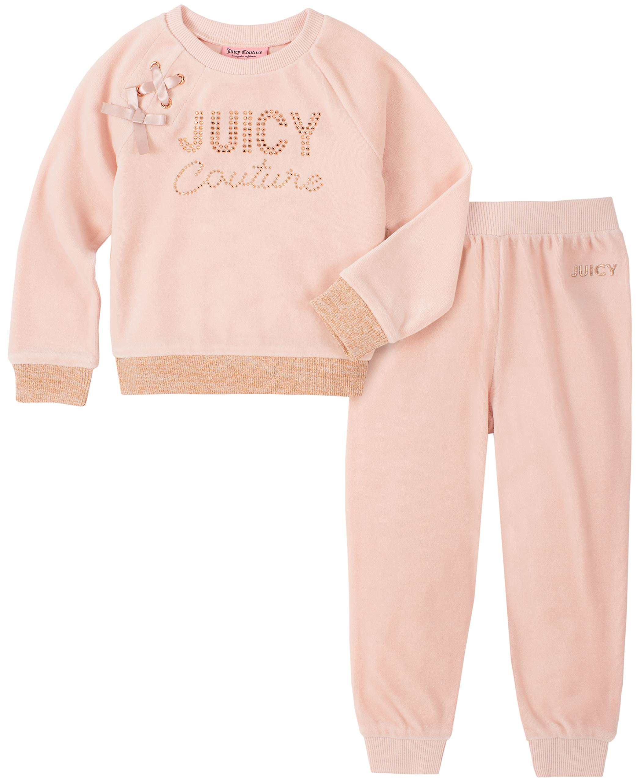 Juicy Couture Girls' 2 Pieces Leggings Set | Amazon (US)