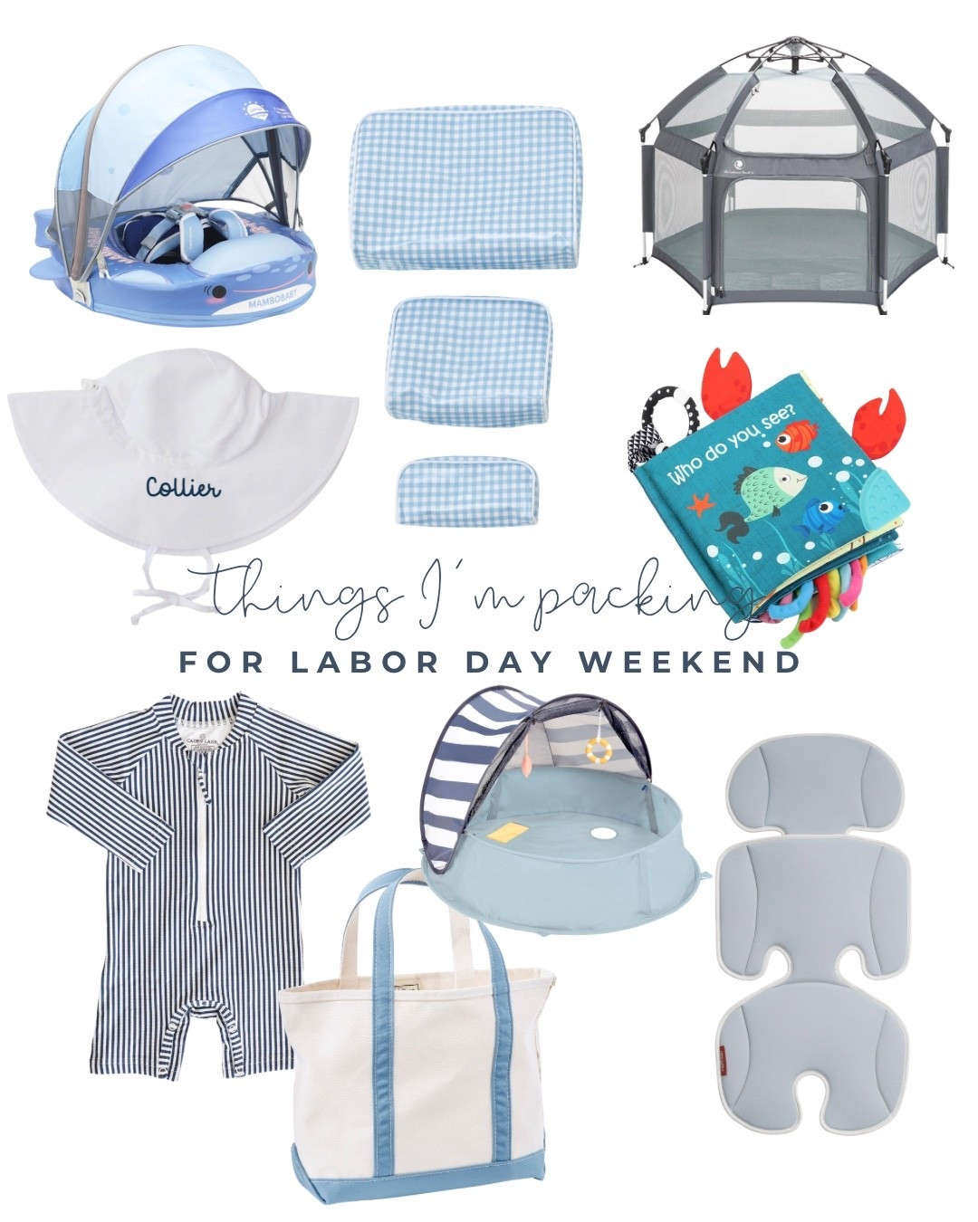 Things I’m packing for the baby for Labor Day weekend

#LTKTravel #LTKFindsUnder50 #LTKSeasonal