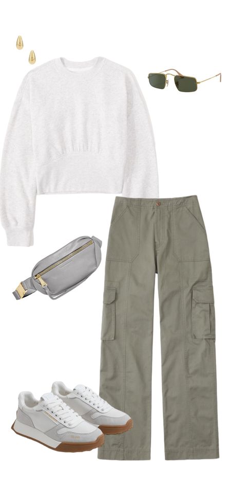 Cargo pants are so trendy right now! This is an easy way to style them for cooler weather coming.

#LTKstyletip #LTKSeasonal
