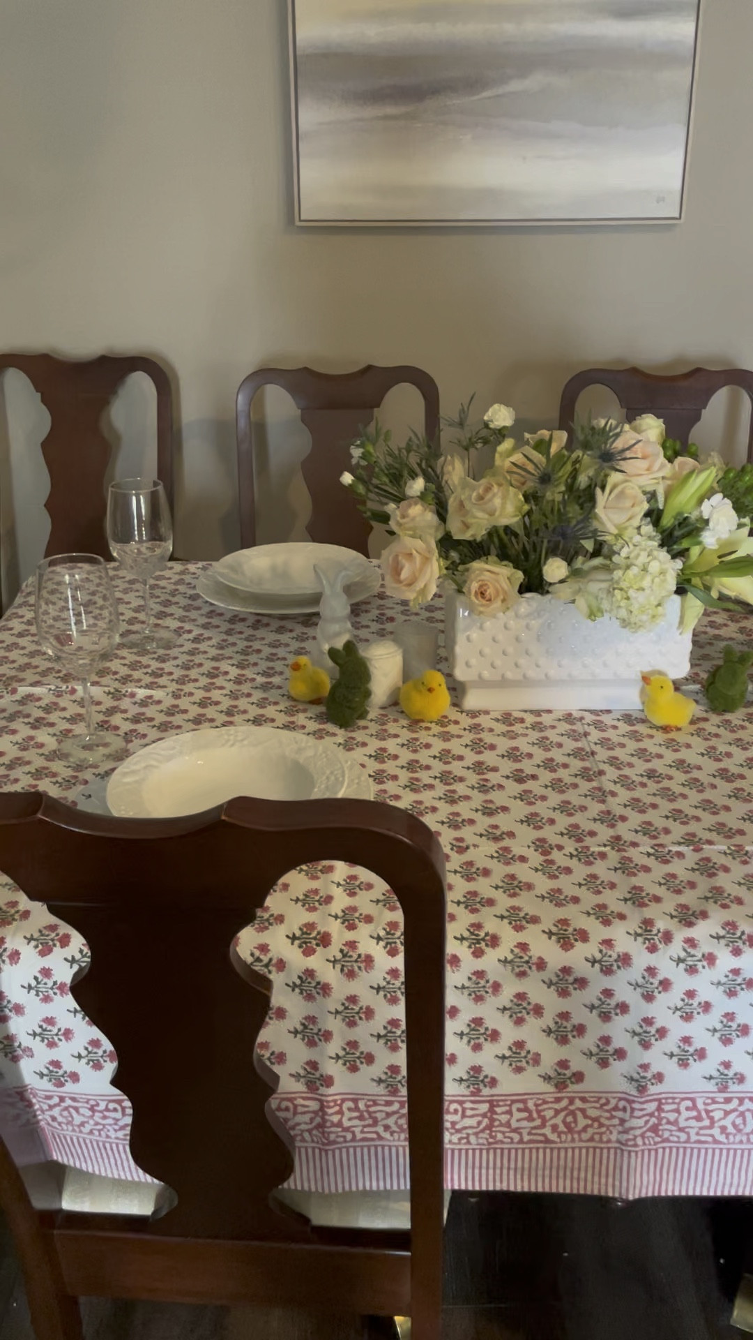 Spring Easter Tablescape 

#LTKhome #LTKSpringSale #LTKSeasonal