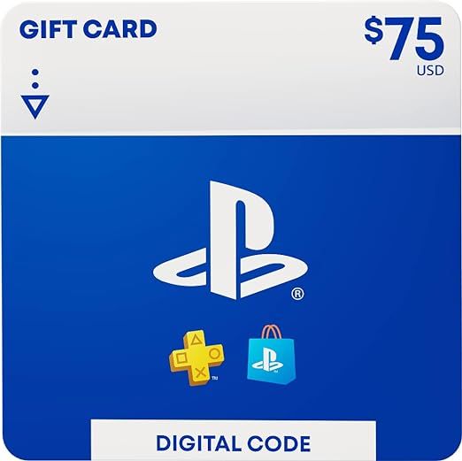 $75 PlayStation Store Gift Card [Digital Code] | Amazon (US)
