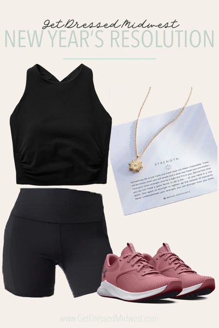 Workout outfit
All about you
Strength 
New Year’s resolution 
Goals

#LTKHoliday #LTKfindsunder100 #LTKfitness