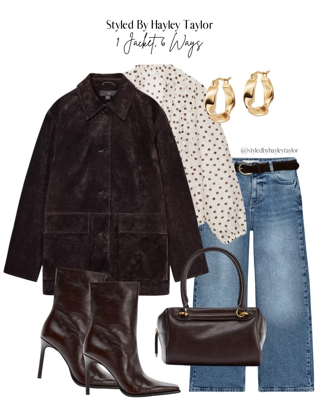 1 Jacket, 6 Ways 🫶

#LTKshoes #LTKjeans #LTKstyletip