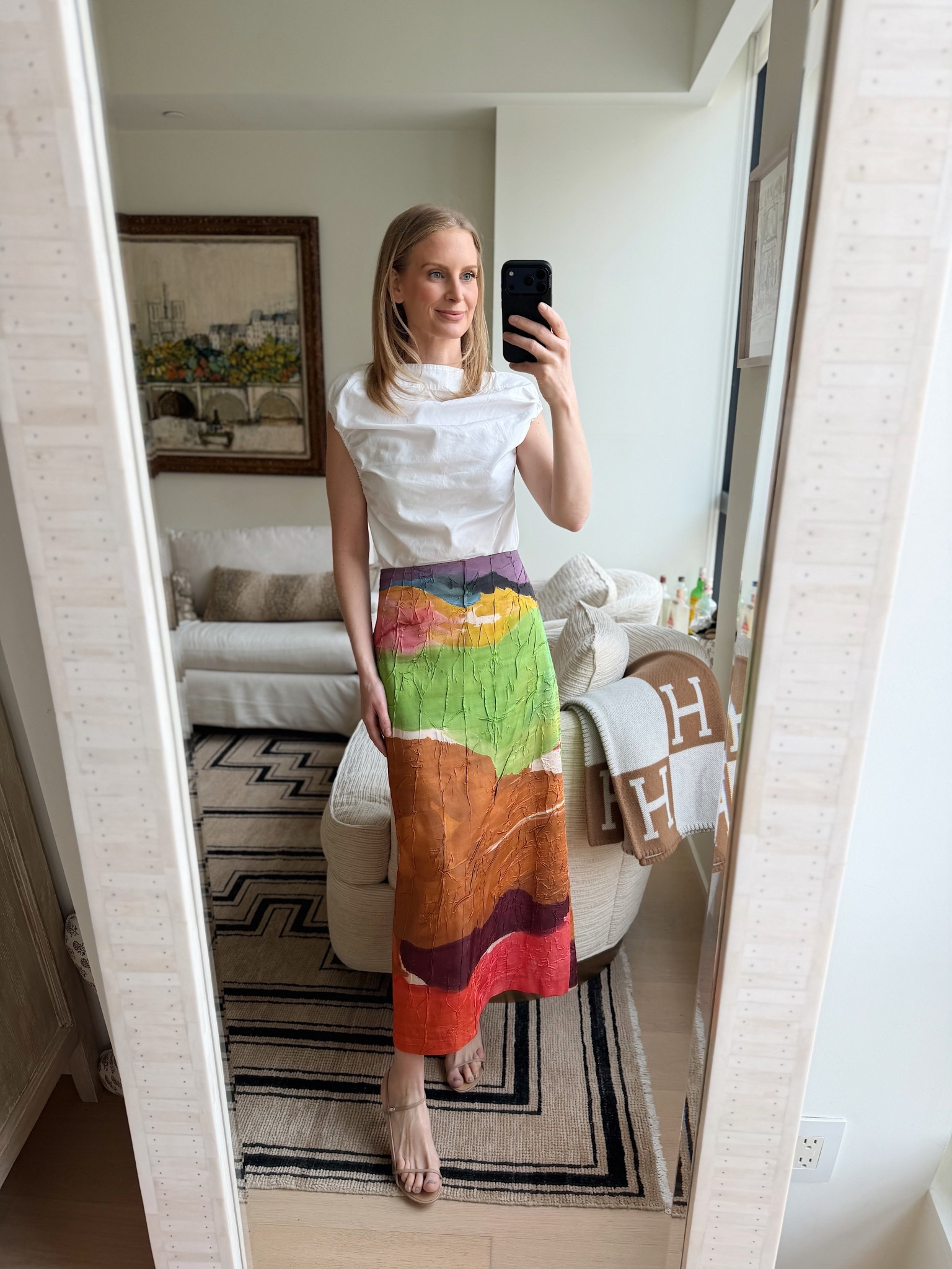 Can’t wait for warmer temps so I can wear these pieces! I’m wearing a 34 in the top and 4 in the skirt. 

#LTKSeasonal