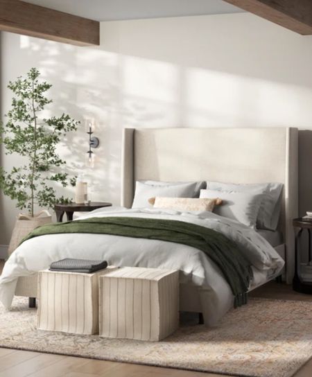 This upholstered bed is on sale! I love the neutral backdrop it provides for a master bedroom. 



Wayfair, neutral  home, bedding, bedroom, guest room, Wall art, framed art, coffee table, sideboard, dresser, nightstand, bedroom furniture, rug, arm chair, entryway, console table, budget friendly home decor, sconce, accent furniture, bed frame, headboard 

#LTKfamily #LTKhome #LTKstyletip